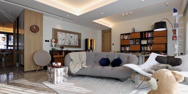 样板间4K 现代简约空间 地产设计效果