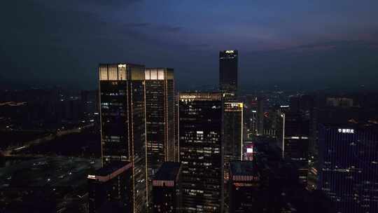 杭州未来科技城夜景