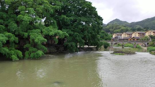 福建土楼云水谣怀远楼航拍漳州南靖土楼