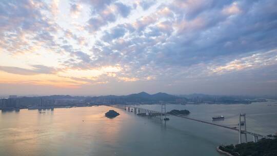 广东省东莞市虎门大桥延时