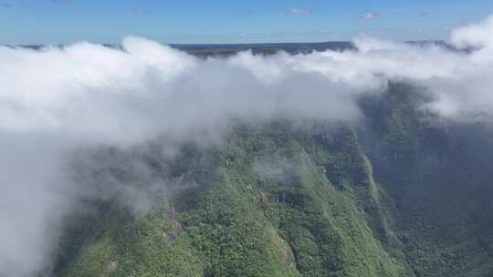 巴西圣卡塔琳娜普拉亚大峡谷风景。峡谷景观