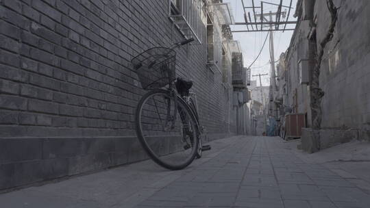 老北京胡同自行车