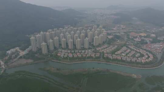 广东阳江海陵岛沙滩海洋高空航拍