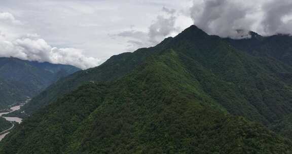 云南高黎贡山航拍