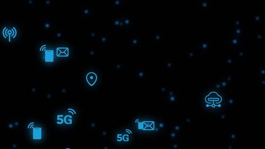5G  信息 信息科技 科技 通讯AE视频素材教程下载