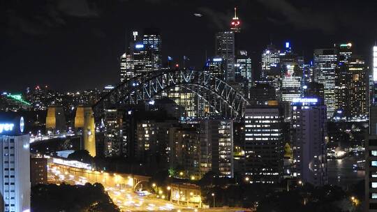 悉尼澳大利亚夜景