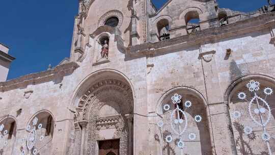 Matera，老城区，意大利，古老