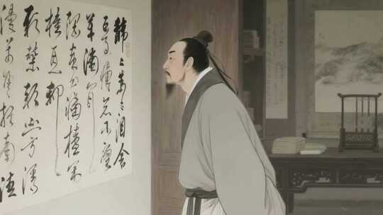古代书法大家王羲之