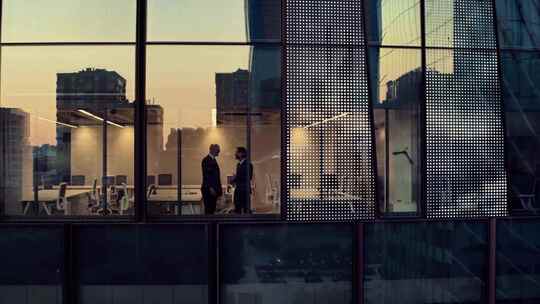 写字楼商业交流合作洽谈国际合作