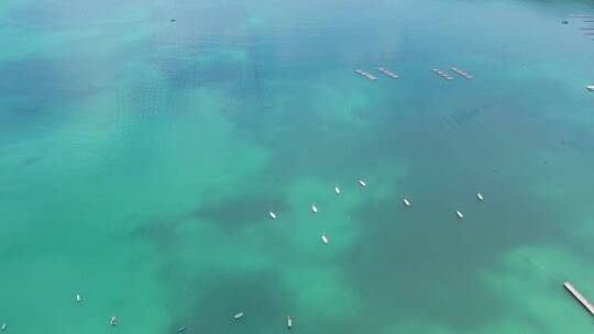 广西北海涠洲岛海滨自然风光航拍视频素材模板下载