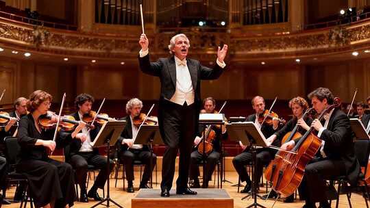 音乐团指挥家 演奏大厅 音乐会