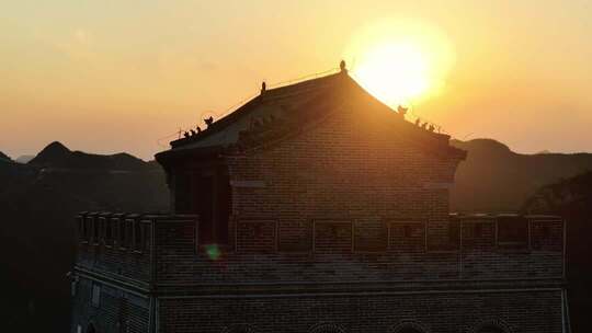 航拍涉县129师长城