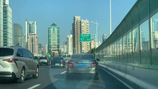 上海浦西延安高架