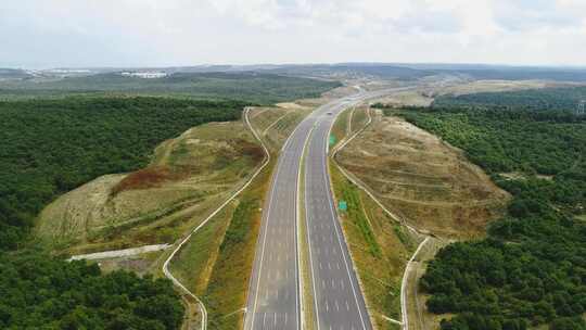 新高速公路，鸟瞰图