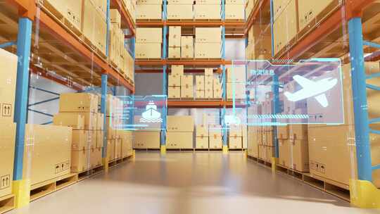 合集科技全自动物流大型仓储仓库