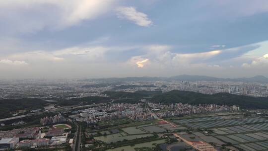 沿海养殖基地航拍