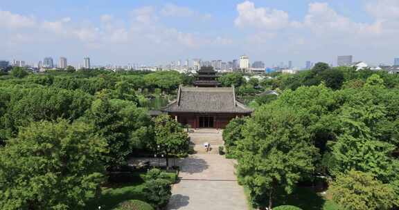 美丽的苏州盘门三景