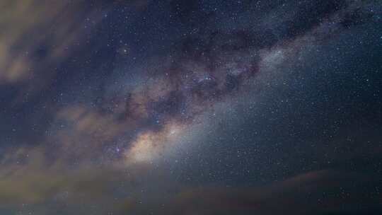 夜晚 星空 银河视频素材模板下载
