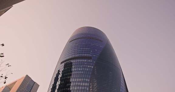 抽象建筑艺术玻璃幕墙 穹顶 幕墙实拍