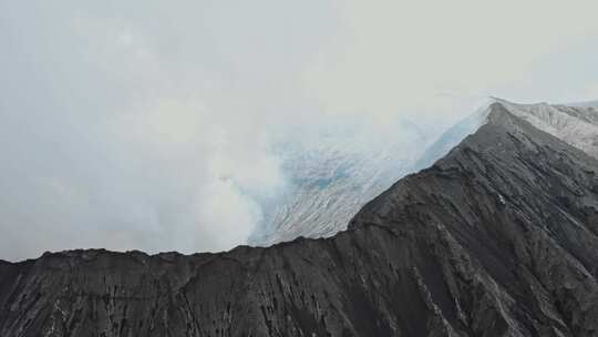 火山，布罗莫，印度尼西亚，蒸汽