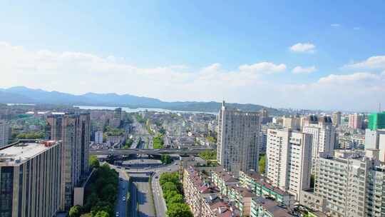 杭州西湖景区西湖大道风景视频素材