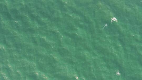 无人机航拍海浪景观