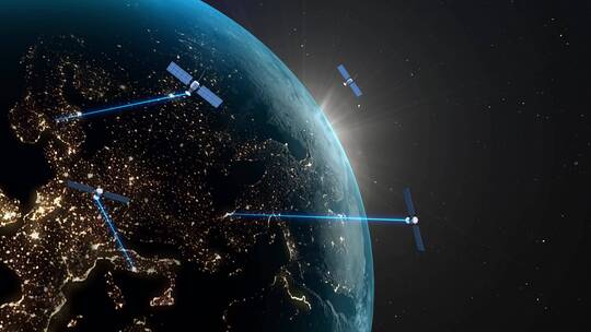 卫星对地球的信号传输