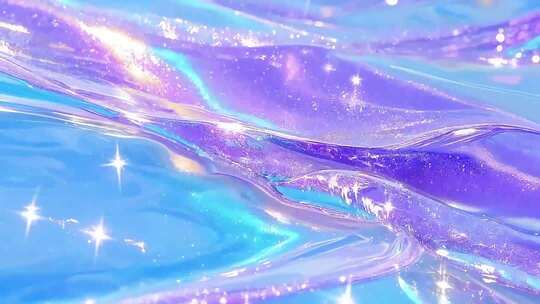 4k唯美梦幻光影水波纹背景