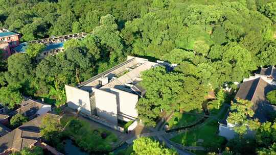 长沙岳麓书院4k航拍