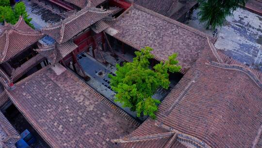 古色古香大佛寺视频素材模板下载