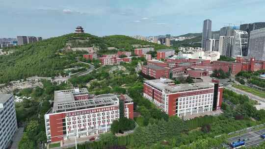 济南高新山东大学航拍