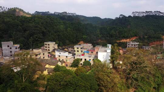 乡村风景和建筑