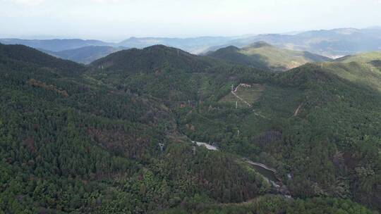 祖国壮丽山河丘陵山川航拍