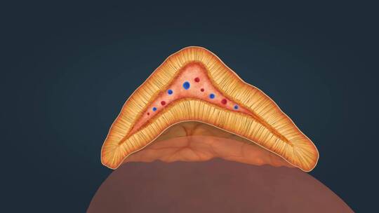 肾上腺 医学动画 人体器官 三维动画视频素材模板下载