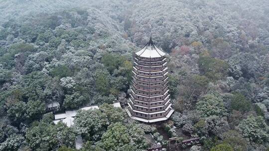 杭州六和塔雪景