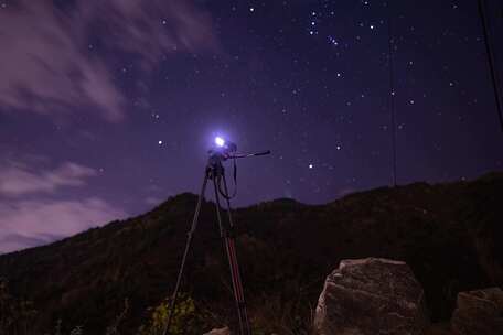 星空延时 风光延时 延时 星空