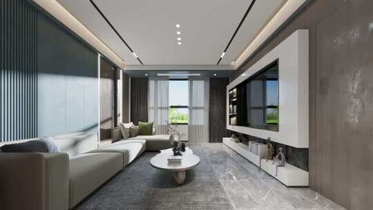 现代家居客餐厅空镜合集