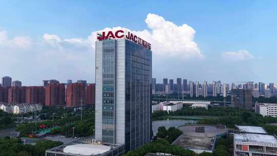 航拍江淮汽车厂