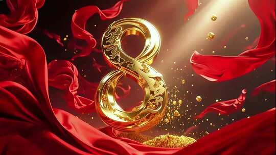 年会大气红色倒计时国庆倒计时春节倒计时