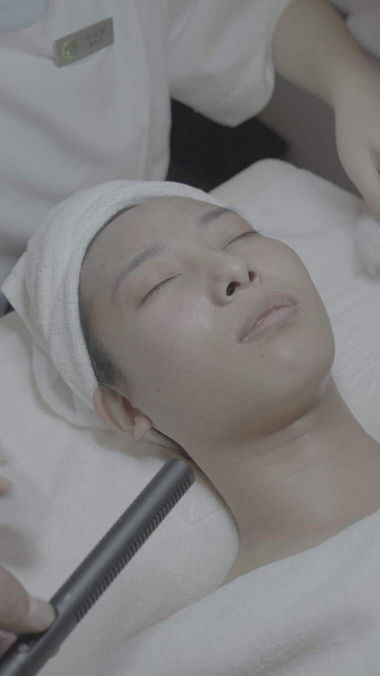 美容院 洁面 美容