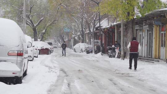 城市大雪