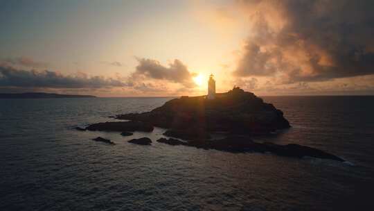 灯塔，海岸，海洋，天空