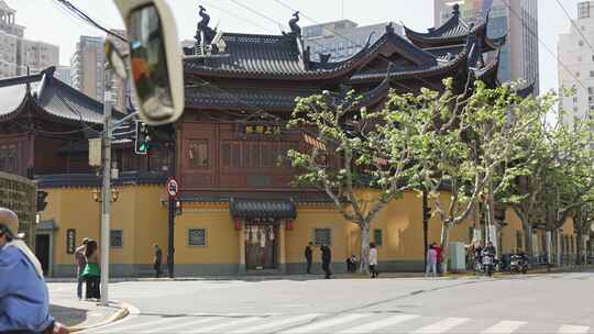 玉佛禅寺玉佛寺上海寺庙上海旅游景点