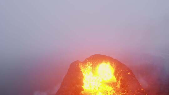 熔岩，喷发，火山，火山口