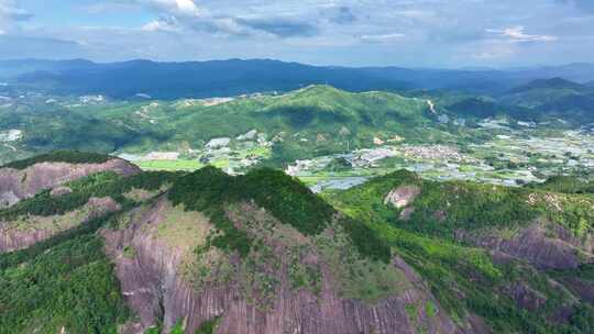 4K江西汉仙岩风景区航拍20