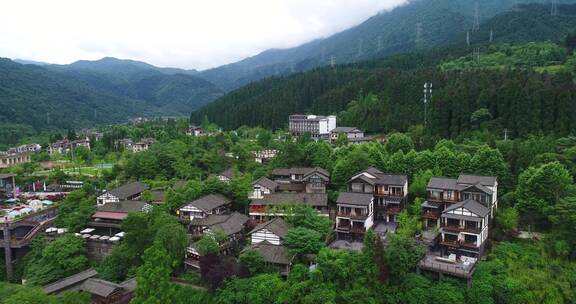 七里坪旅游素材 4k2