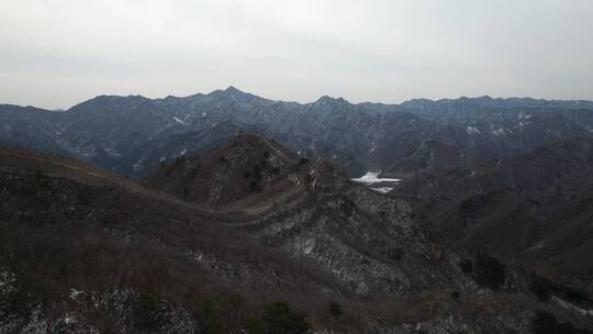 雪后黄花城水长城