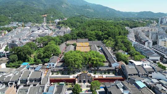 湖南南岳衡山大庙5A景区航拍