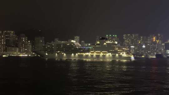 香港维多利亚港夜景