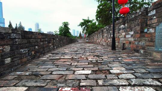 南京古城墙明城墙风光